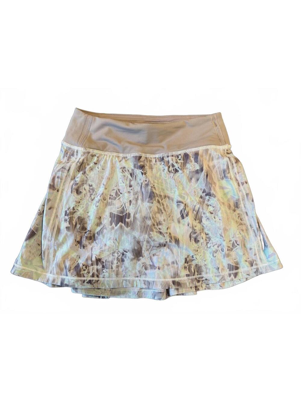 Lululemon Abstract Print Pleated Tennis Skort Size 0